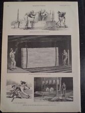 Usado, Fabricação de gelo artificial New Orleans Louisiana Harper's Weekly 1890 comprar usado  Enviando para Brazil