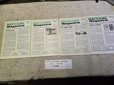 Quarterly meccano magazine for sale  WIGAN