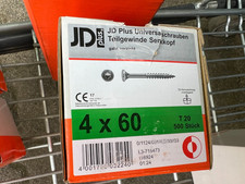 Dresselhaus holzschrauben 4x60 gebraucht kaufen  Lotte
