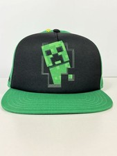 Boné Minecraft Creeper verde preto Snapback Mad Engine ajustável novo com etiquetas comprar usado  Enviando para Brazil