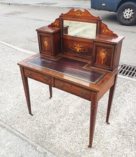 Antique inlaid rosewood for sale  SWANSEA