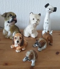 Six dog models for sale  SOUTHPORT