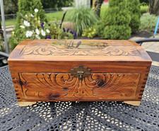 Vintage cedar carved for sale  Pendleton
