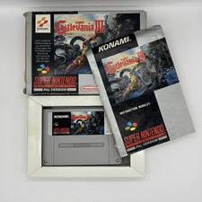 Snes super castlevania for sale  DRIFFIELD