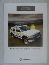 Vauxhall ambulance welfare for sale  BOURNEMOUTH