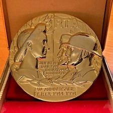 Rare médaille plaqué d'occasion  Colmar