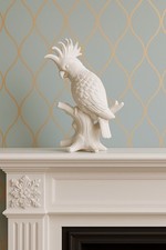 Porcelain bisque cockatoo for sale  Fontana