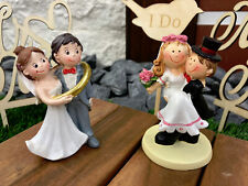Hochzeitspaar figur tischdeko gebraucht kaufen  Ehingen (Donau)