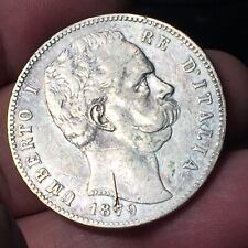 Lire 1879 zecca usato  San Martino Buon Albergo