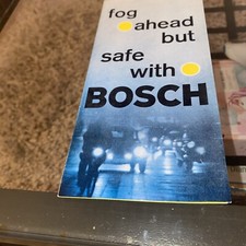 60s bosch car for sale  GRIMSBY