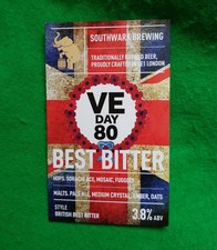 Southwark brewing pumpclip for sale  ALFRETON
