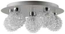 Plafonnier chrome maillage d'occasion  Baisieux