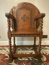 Antique carved oak for sale  DONCASTER