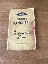 Standard vanguard instruction for sale  BIRMINGHAM