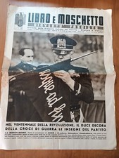Libro moschetto ventennale usato  Trappeto