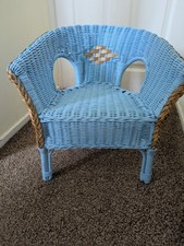 Child wicker chair for sale  WALSALL