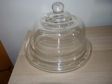 Glass cake cheese for sale  HARLOW
