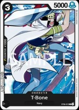 T-Bone - ST06-013 - C Novo Starter Deck 06: The Navy One Piece comprar usado  Enviando para Brazil