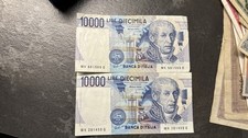Lotto 10.000 mila usato  Venegono Superiore