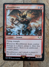 Bloodthirster magic gathering for sale  CANTERBURY