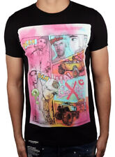 MODELO SUPERIOR - DSQUARED2 Camiseta Hombre Talla S - Color NEGRO - IMPRESIÓN DE DIBUJOS ANIMADOS segunda mano  Embacar hacia Argentina