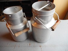 Pots lait aluminium d'occasion Pots lait aluminium d'occasion  Thourotte