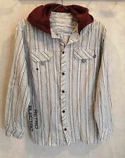 Veste chemise grise d'occasion  Bourg-de-Thizy