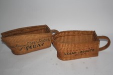 Wicker wine advertising d'occasion  Expédié en Belgium