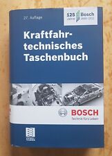 Kraftfahrtechnisches taschenbu gebraucht kaufen  Erkner