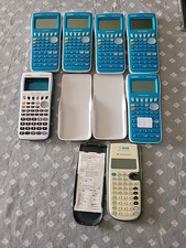 Lot calculatricescasio graph d'occasion  Monbazillac