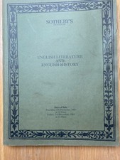 Sotheby catalogue 1984 for sale  BECCLES