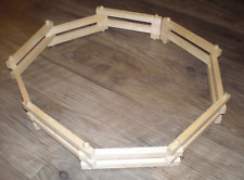 Usado, Cerca de brinquedo dobrável de madeira resistente ~ 62" de comprimento x 3" A ~ curral de celeiro/cavalo de fazenda em excelente estado usado comprar usado  Enviando para Brazil