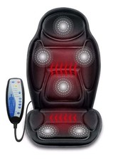 Assento de massagem Snailax almofada massageador de costas com calor - Preto comprar usado  Enviando para Brazil