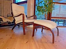 Cadeira Relax Vintage Anos 60 Mogens Hansen Retro Cadeira Fácil e Otomana Dinamarquesa B2, usado comprar usado  Enviando para Brazil