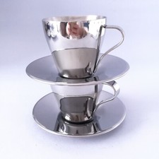 2 Tazzine termiche Inox cups thermic Espresso IKEA KALASET 2150 acciaio na sprzedaż  Wysyłka do Poland