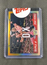 Shawn Michaels Triple H 2025 Topps Chrome WWE Tag Team DX Gold /50 #TAG-DGX comprar usado  Enviando para Brazil