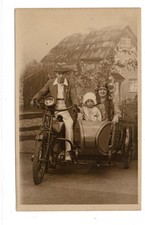 Studio postcard motorcycle for sale  CUMNOCK