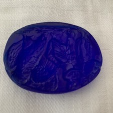Large blue glass for sale  UK