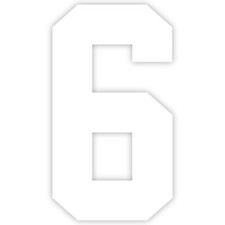 Varsity number decal for sale  Long Beach