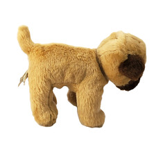 Brinquedo de pelúcia PUG PUPPY marrom BESTEVER cachorro pequeno 6" em pé comprar usado  Enviando para Brazil