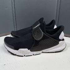 Tênis de corrida Nike Sock Dart masculino tamanho 10 preto e branco atlético, usado comprar usado  Enviando para Brazil