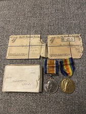 Ww1 medals pair for sale  UTTOXETER