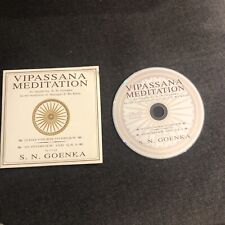 VIPASSANA MEDITATION - S. N. GOENKA - DVD - Course Overview 2007, usado comprar usado  Enviando para Brazil