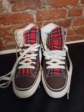 Converse chucks rotkariert gebraucht kaufen  Hamburg