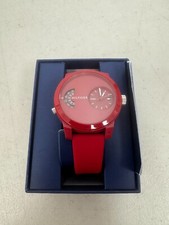 Relógio masculino Tommy Hilfiger denim esporte tempo duplo vermelho 1791557, usado comprar usado  Enviando para Brazil