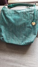 Ladies turquoise bag for sale  CHESTERFIELD
