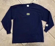 Camisa Vintage Rusty Surf Skate Manga Longa Feita Nos EUA Azul Marinho Tamanho Grande comprar usado  Enviando para Brazil