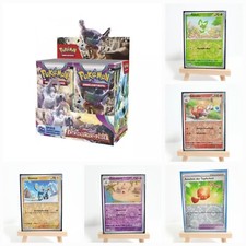 Pokemon Rozwój w Paldea Near Mint Reverse i Rare Holo Karty Sleeve, używany na sprzedaż  Wysyłka do Poland