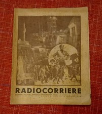 Radiocorriere rivista settiman usato  Italia