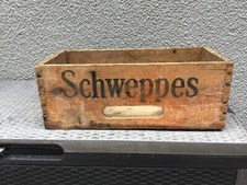 Schweppes wooden crate for sale  GLASGOW